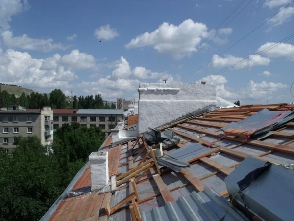 Фото Кап ремонт кровли
