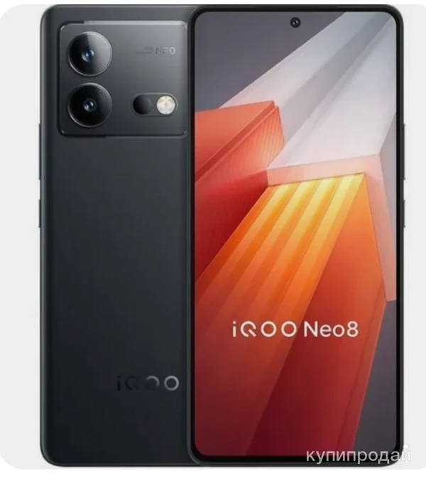 Фото Vivo Смартфон китайская версия Vivo Iqoo Neo 8 поддерживает несколько языков, NF