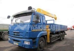 фото КМУ КАМАЗ 65117-773010-19 Soosan SCS746L верх.упр.борт 6,8м