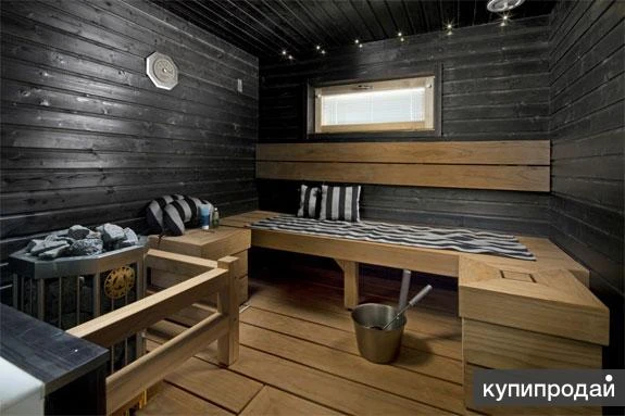 Фото Строим настоящую русскую баню по-черному