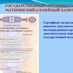 Помощь в использовании материнского капитала