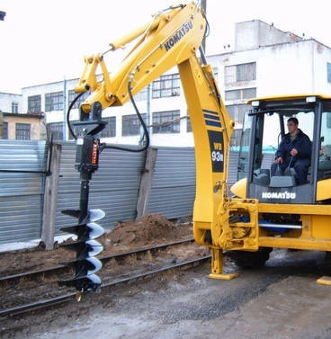 Фото Буровое оборудование на экскаваторы JCB-3/4, Case, МТЗ-82 др