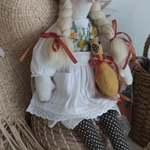 Фото №9 Тильда ведьмочка птичница кукла ручная работа