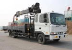 фото Hyundai HD120 с манипулятором HIAB 160 T