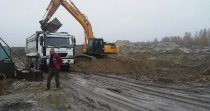 Фото Доставка песка, щебня, грунт. Вывоз мусора