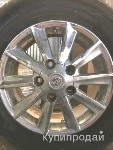 Фото Продам комплект колёс Yokohama Geolandar G94 285/60R18 на дисках Toyota б/у