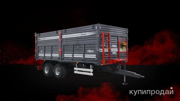 Фото Прицеп сельскохозяйственный двухосный тандем agroOruc 13 тонн - FJB GROUP LLC