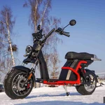 Фото №7 Электроскутер двухместный White Siberia CityCoco Pro Black Edition 5000w60v 31Ah