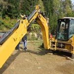 Фото №2 Аренда Экскаватора погрузчика JCB Ямобур, бара Гидромолот