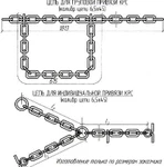 фото Цепи для индивидуальной и групповой привязи КРС (6х36)