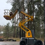 Фото №4 Коленчатый дизельный подъемник 12 м haulotte