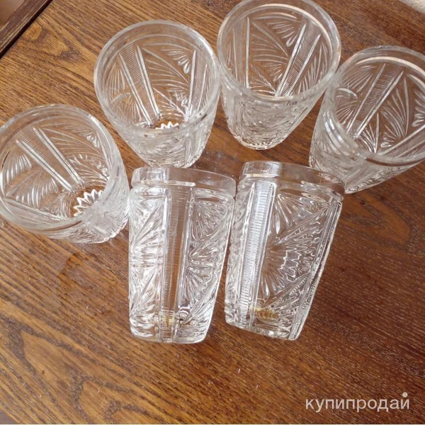 Фото Стаканы хрусталь