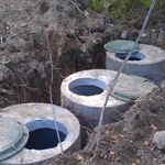 Фото №2 Монтаж канализаций под ключ из бетонных колец в спб и ленинградской области!