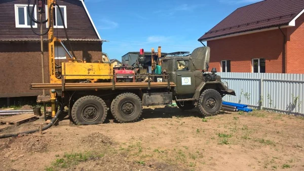 Фото Бурение скважин на воду в Новокуйбышевске