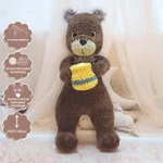 Фото №3 Мягкая игрушка медвежонок Потапыч