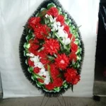 Фото №3 Ритуальные венки, корзины, фоны, каркасы