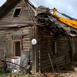 Фото №2 Демонтаж ДОМОВ ,Гаражей, Хозяйственных построек