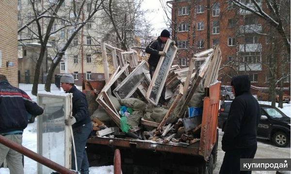 Фото Вывоз строительного мусора, грунта, хлама. Демонтаж. Любые объёмы