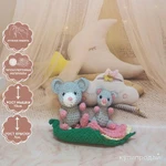 Фото №4 Мягкие игрушки мышка и крыска, ручная работа
