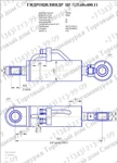 фото Гидроцилиндр ковша ТО-18А, 25, Т-156, ЦГ-125.60х400.11