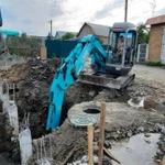 Фото №6 Экскаватор 5 т. Мини резиновые гусеницы .