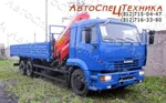 фото КамАЗ-65117 (бортовой) с манипулятором Palfinger PK 18500A