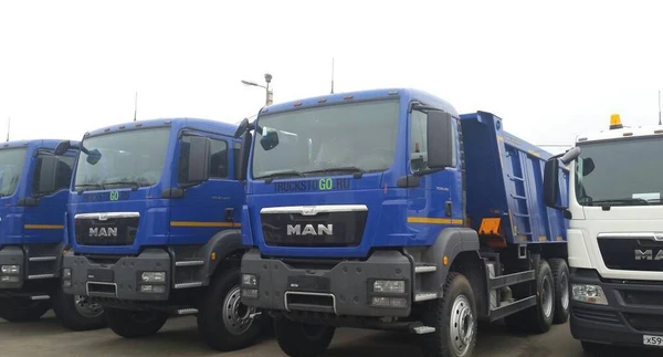 Фото Самосвал MAN TGS 40.400 6X4 BB-WW с кузовом Meiller