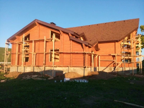 Фото СРУБЫ, дома, бани из оцилиндрованного бревна