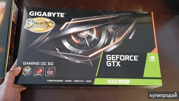 Фото меняю мощную GTX 1660 super, 6gb, гарантия,