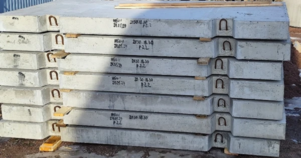 Фото ЖБ плита дорожная 3м х 1.75м в Выборге