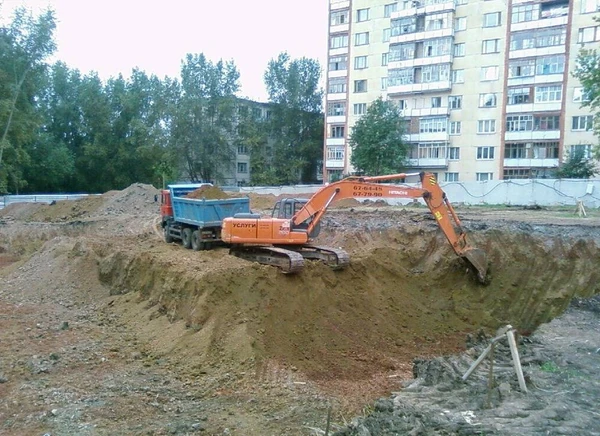 Фото Земляные работы весь нулевой цикл.