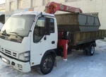 фото Аренда манипулятора ISUZU NQR75 (3 тонны)