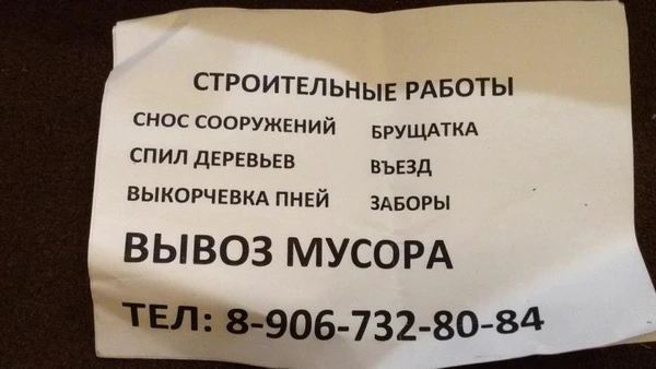Фото Спил деревьев