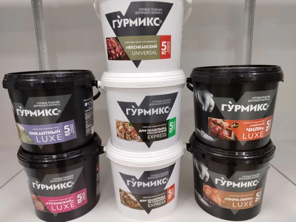 Маринады Гурмикс (ведерко 5кг)
