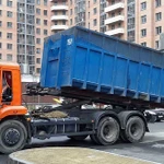 Фото №2 Вывоз строительного мусора контейнер 8, 20 и 30 м3
