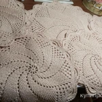 Фото №4 Вязаные декоративные салфетки