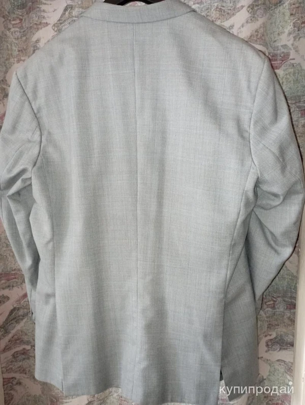 Фото Легкий мужской пиджак Renzobaldi шерсть 45