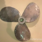 Фото №5 Грибной винт для катера Стриж СССР бронза