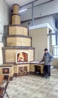 Фото Кладу печи, камины, тандыр, барбекю и т.п