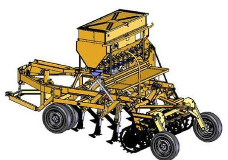 Фото Сеялка-культиватор стерневая СКП-2,1Д Омичка