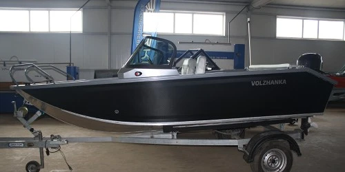 Фото Купить лодку (катер) Волжанка-46 Fish + Yamaha F60 FЕТL