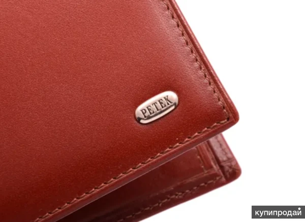 Фото Petek 101.000.04 L.Brown id.69268 горизонтальное портмоне