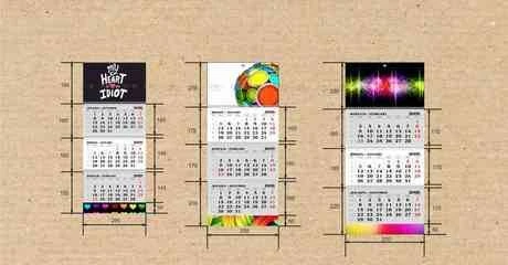 Фото Календари квартальные