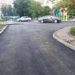 Фото №2 Асфальтирование и благоустройства территории
