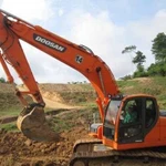 Аренда гусеничного экскаватора Doosan 225 с