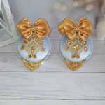 фото Ёлочные интерьерные шары ручной работы