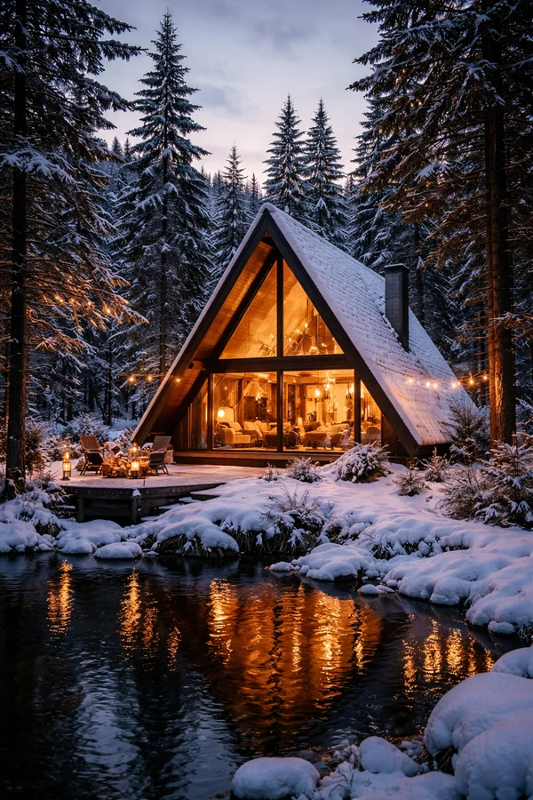 Фото Дома A-Frame Classic и Attic