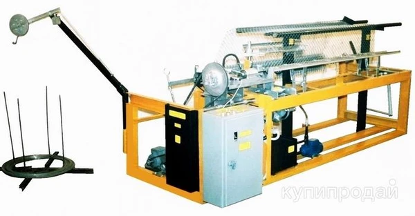 Услуга пуско-наладки станка для сетки рабицы