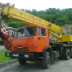 Аренда автокрана 25 тонн Ивановец КС-3577