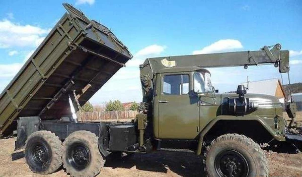 Фото Манипулятор - самосвал